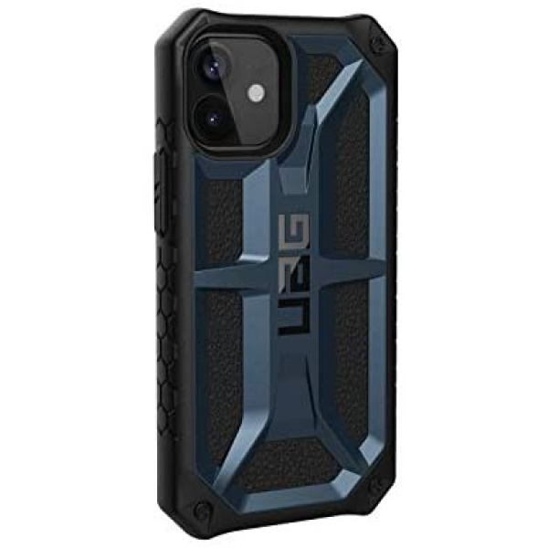 [해외] 유에이지 아이폰 12 미니(5.4인치) 프리미엄 모나크 핸드폰 보호 케이스 URBAN ARMOR GEAR UAG Designed for iPhone 12 Mini Case [5.4-inch Screen] Rugged Lightweight Slim Shockproof Premium Monarch Protective Cover